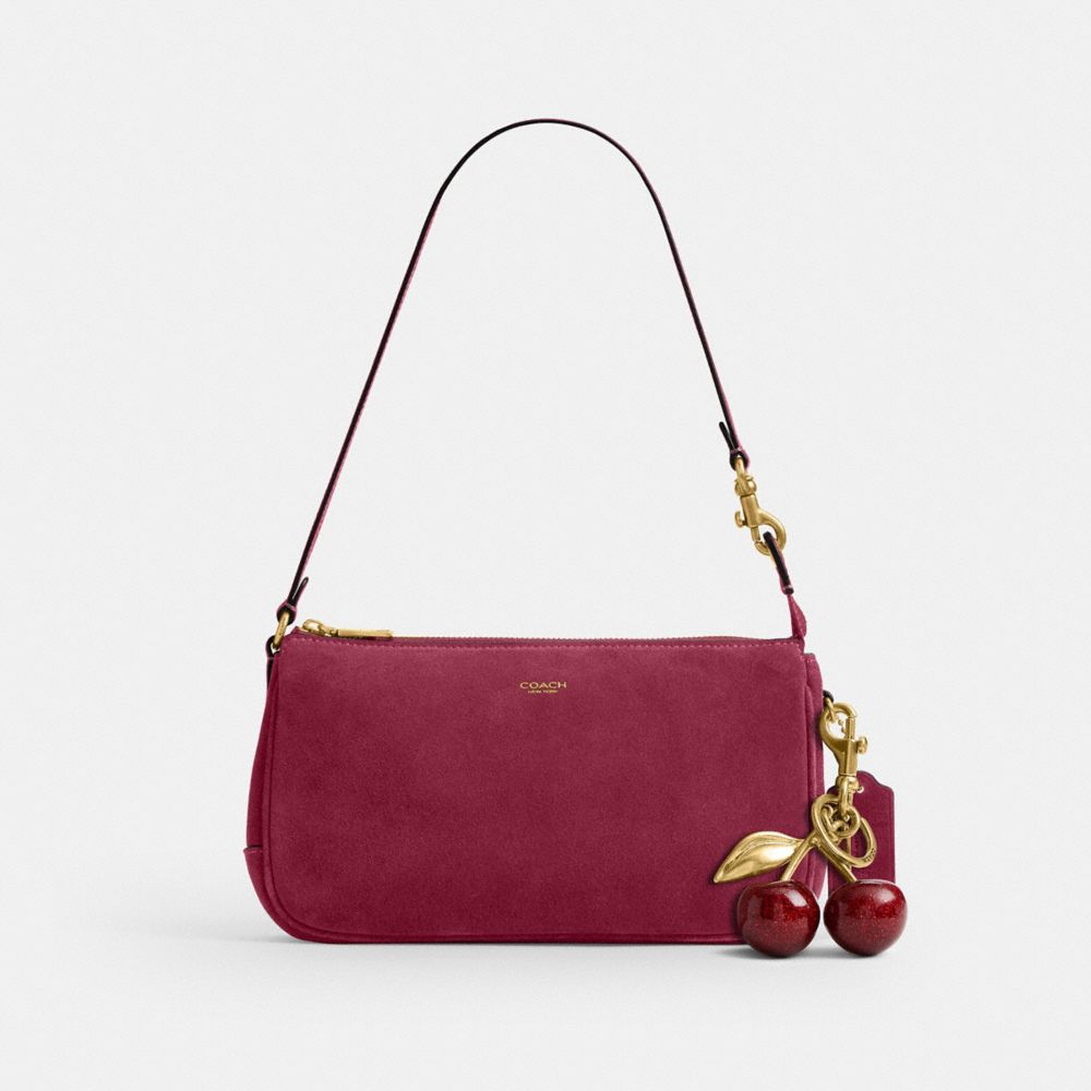 Coach Plaza Bag Brass/Dark Fuchsia