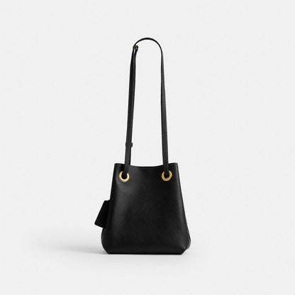 Coach Jade Drawstring Bag Brass/Black