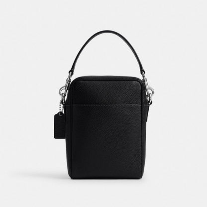 Coach Tristan Crossbody Bag 14 Silver Black