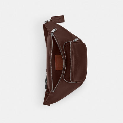 Coach Travis Belt Bag 35 Silver Maple