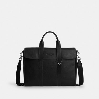 Coach Sullivan Portfolio Brief Silver/Black