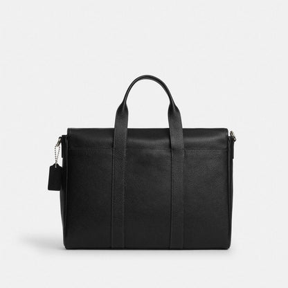 Coach Sullivan Portfolio Brief Silver/Black