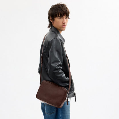 Coach Colton Crossbody Bag 25 Silver Maple