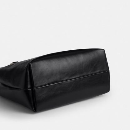 Coach Station Carryall Bag Gold Black