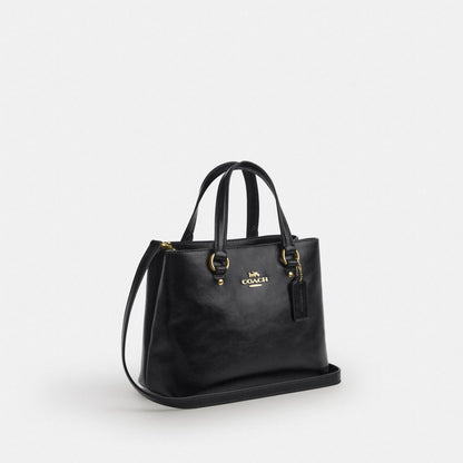 Coach Station Carryall Bag Gold Black