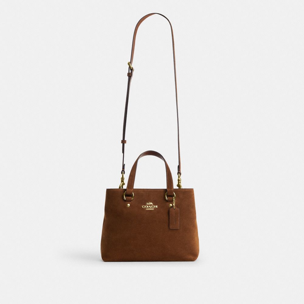 Coach Station Carryall Bag Gold/Warm Brown