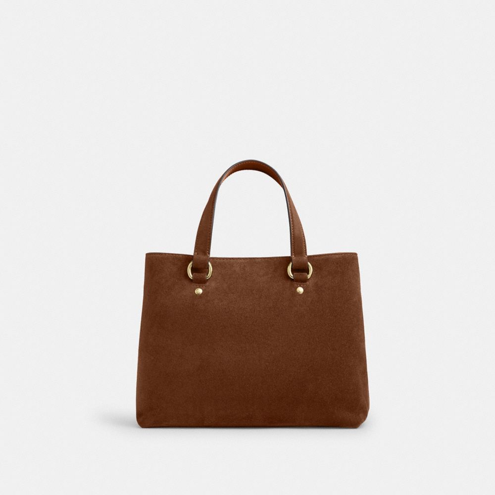 Coach Station Carryall Bag Gold/Warm Brown