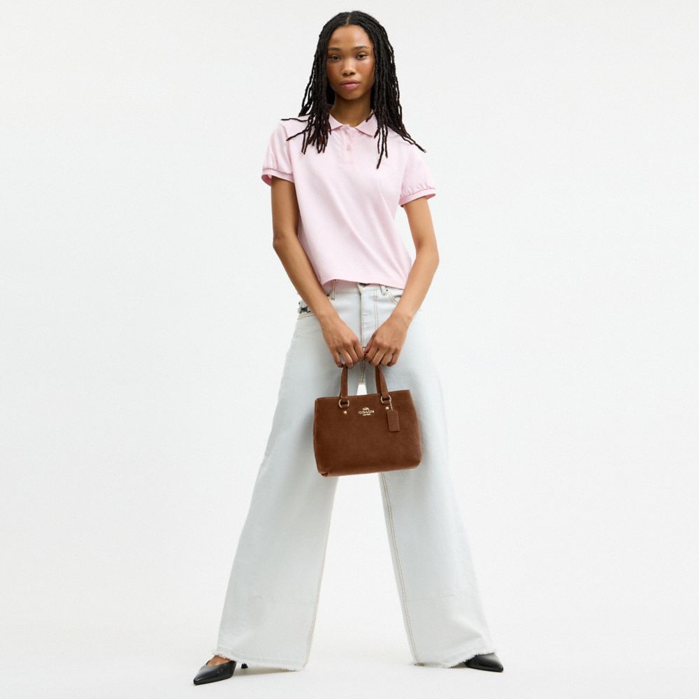 Coach Station Carryall Bag Gold/Warm Brown