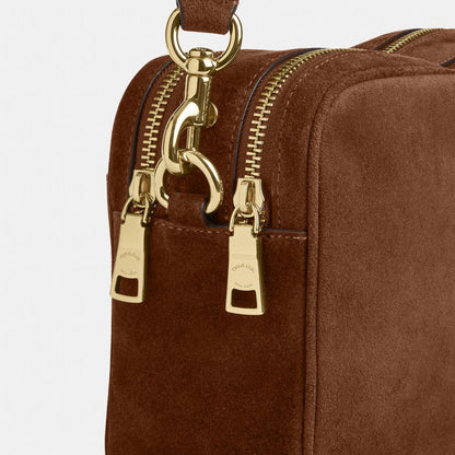 Coach Carey Crossbody Bag Gold/Warm Brown