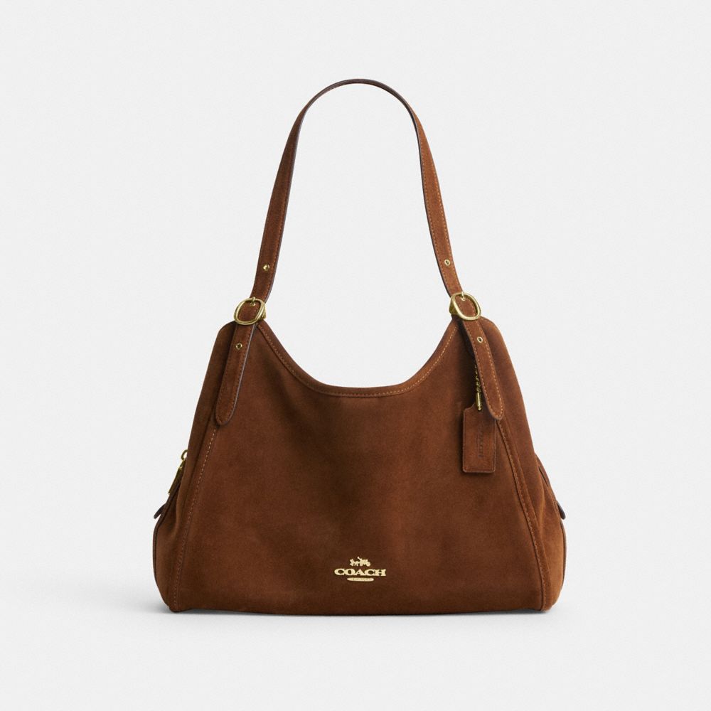 Coach Erin Shoulder Bag Gold/Warm Brown