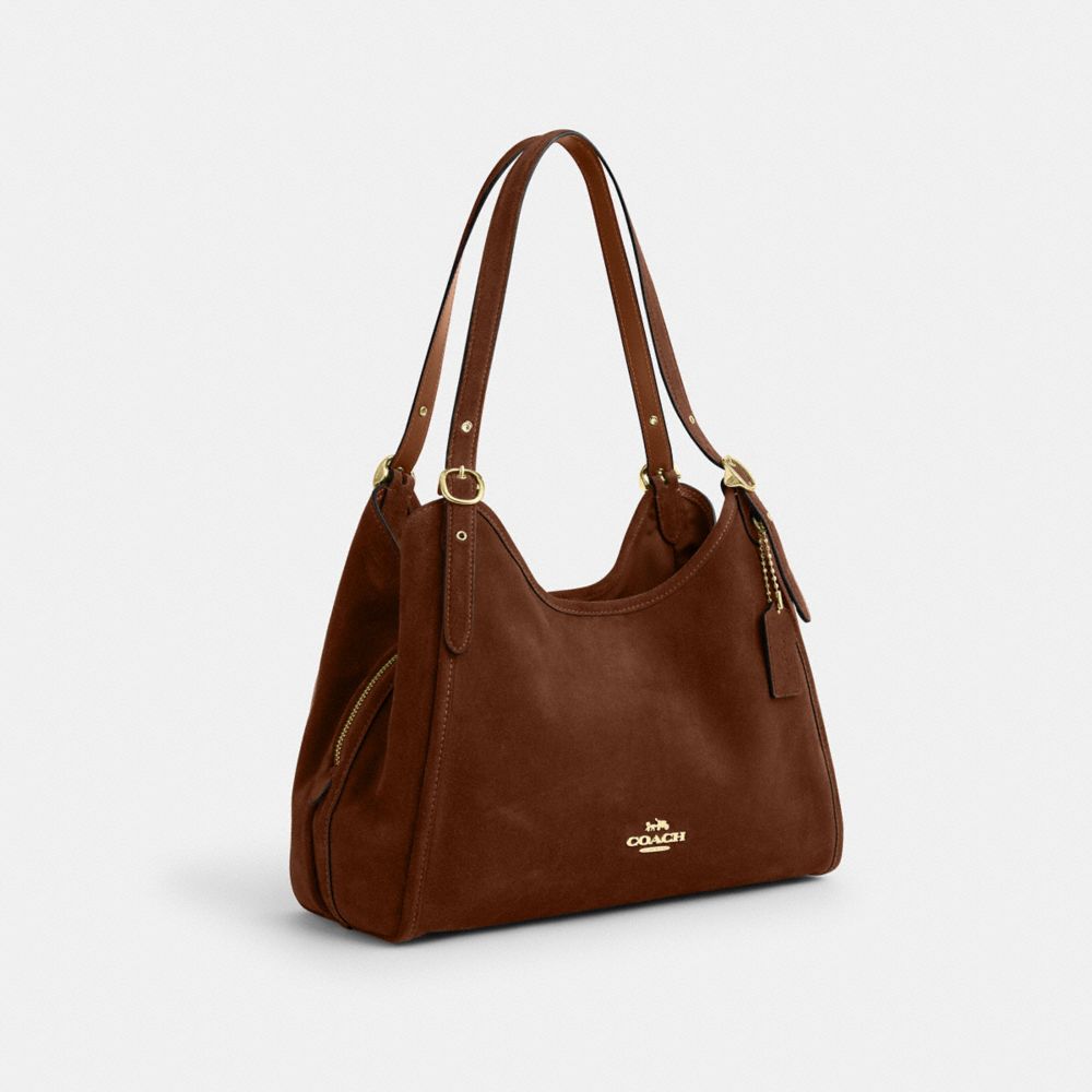 Coach Erin Shoulder Bag Gold/Warm Brown