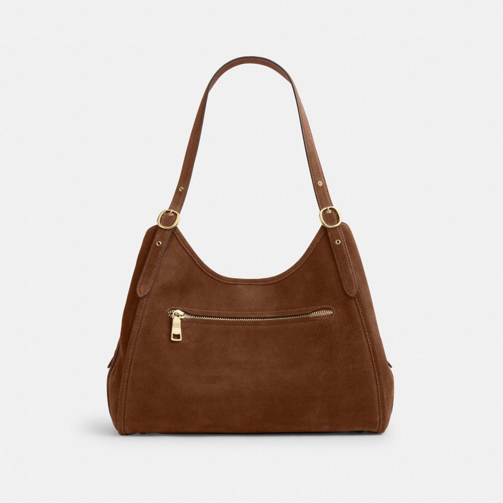 Coach Erin Shoulder Bag Gold/Warm Brown
