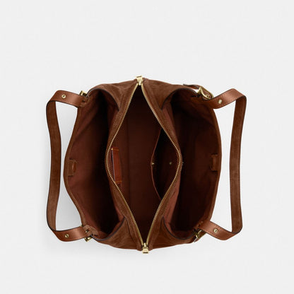 Coach Erin Shoulder Bag Gold/Warm Brown