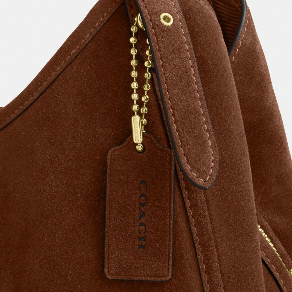 Coach Erin Shoulder Bag Gold/Warm Brown