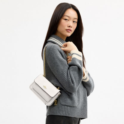 Coach Elodie Crossbody Bag 18 Gold Chalk