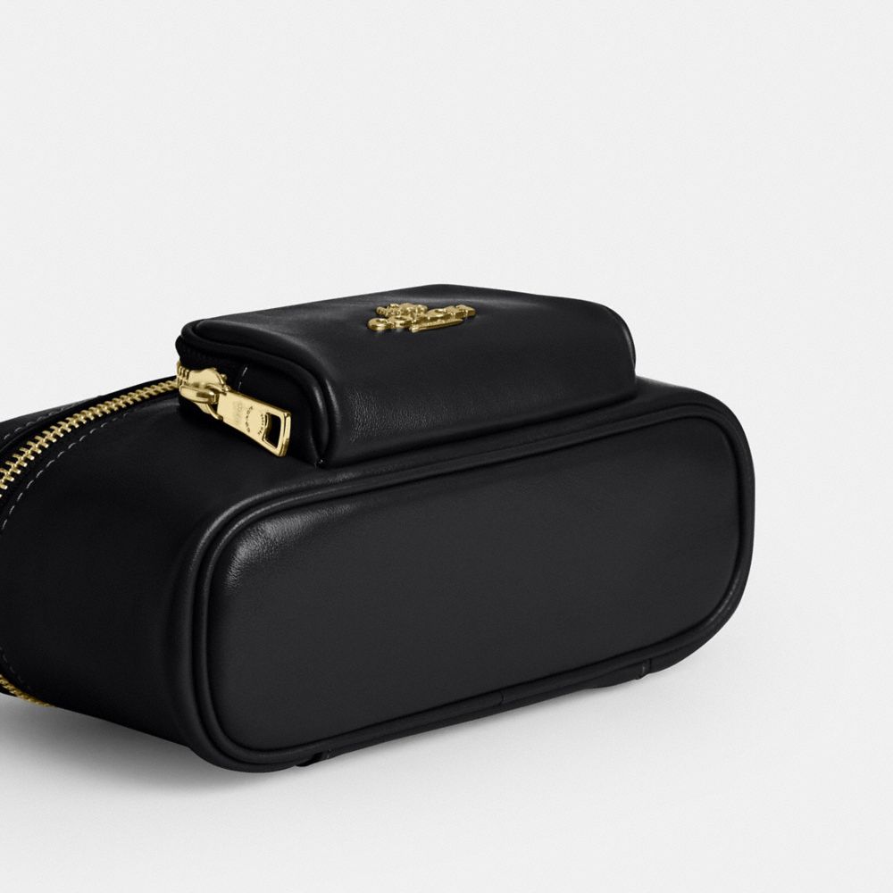Coach Rainer Crossbody Bag 18 With Pocket Gold/Black