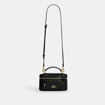 Coach Rainer Crossbody Bag 18 With Pocket Gold/Black