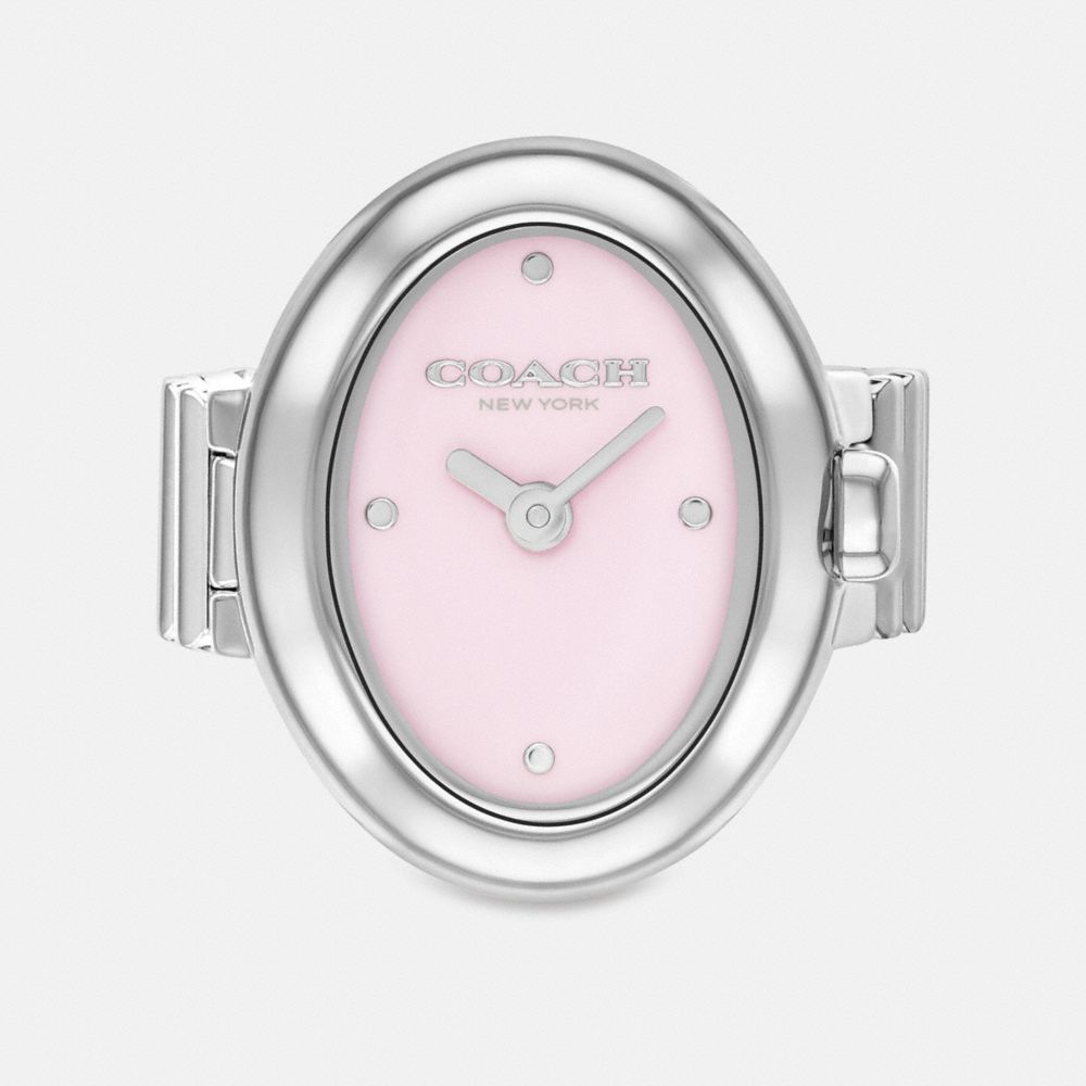 Coach Sammy Ring Watch, 18 Mm X 22.5 Mm Stainless Steel
