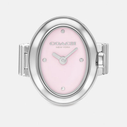 Coach Sammy Ring Watch, 18 Mm X 22.5 Mm Stainless Steel