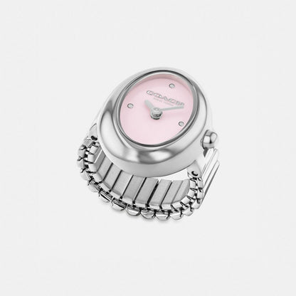 Coach Sammy Ring Watch, 18 Mm X 22.5 Mm Stainless Steel