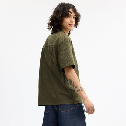 Coach Coach | Brain Dead Signature Camp Shirt Green