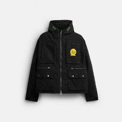 Coach Coach | Brain Dead Chore Jacket With Hood Black Signature