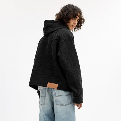 Coach Coach | Brain Dead Chore Jacket With Hood Black Signature