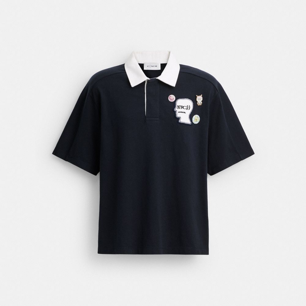 Coach Coach | Brain Dead Rugby Polo Navy Blue