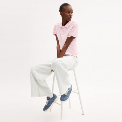 Women's Coach Soho Sneaker In Signature Denim Denim Blue