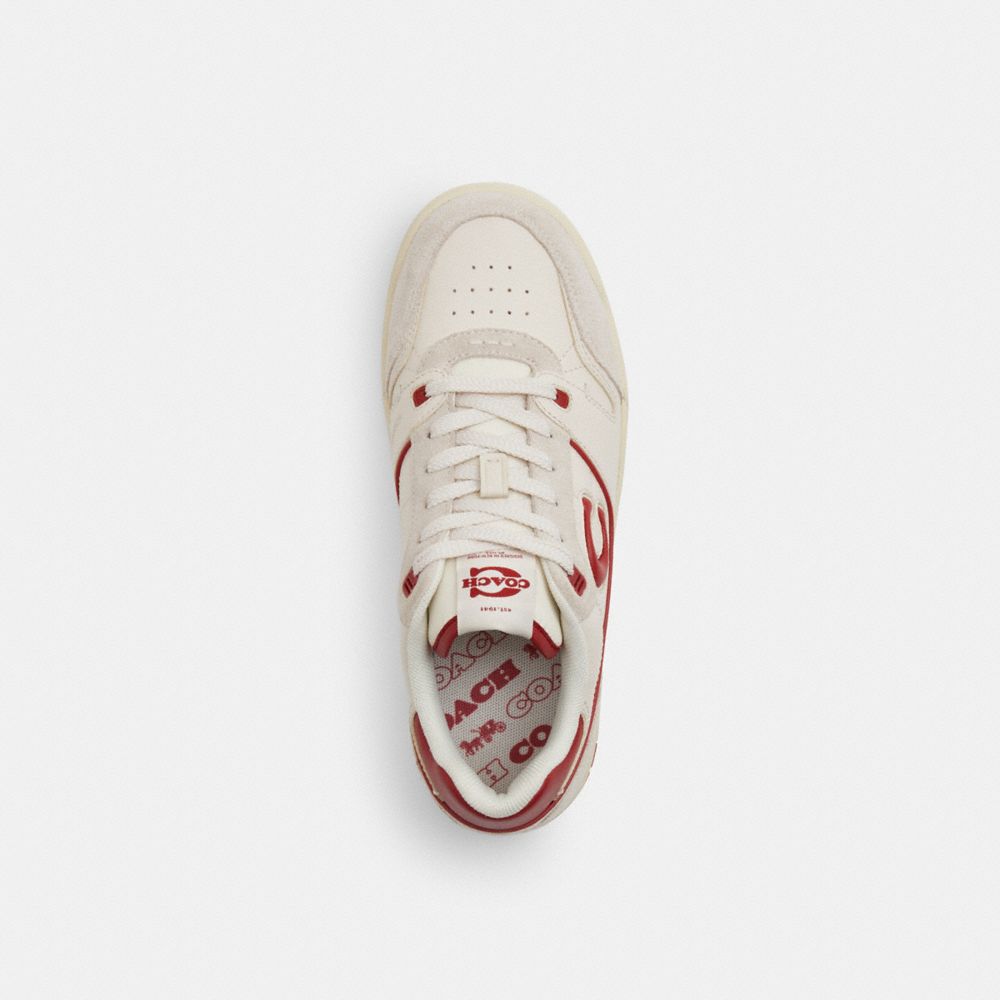 Women's Coach Soho Sneaker Chalk Poppy