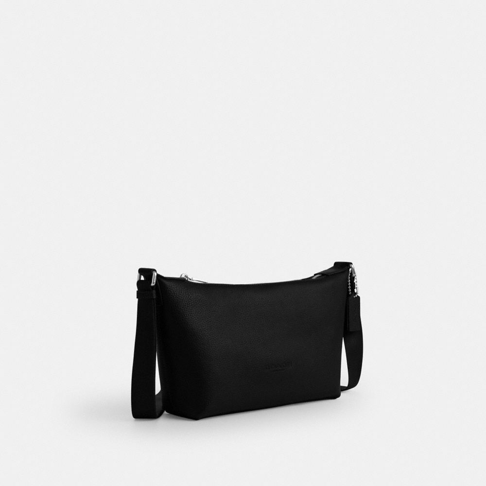 Coach Small Finn Crossbody Bag With Pouch Silver Black