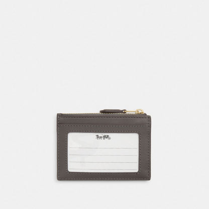 Coach Mini Skinny Id Case With Quilting Im Slate