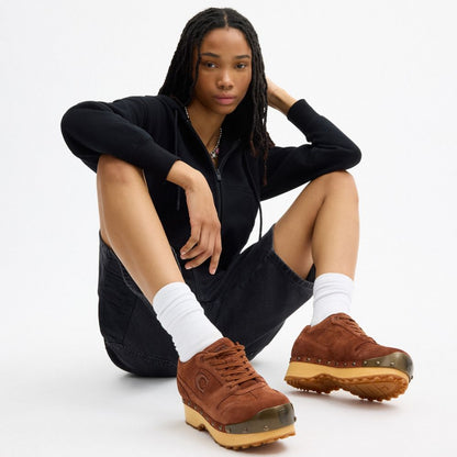 Women's Coach Coach | Brain Dead Soho Wooden Clog Dark Burlwood