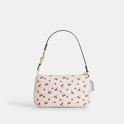 Coach Nolita 19 With Cherry Print Gold Chalk Multi