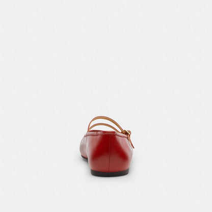 Women's Coach Double Buckle Mary Jane Poppy