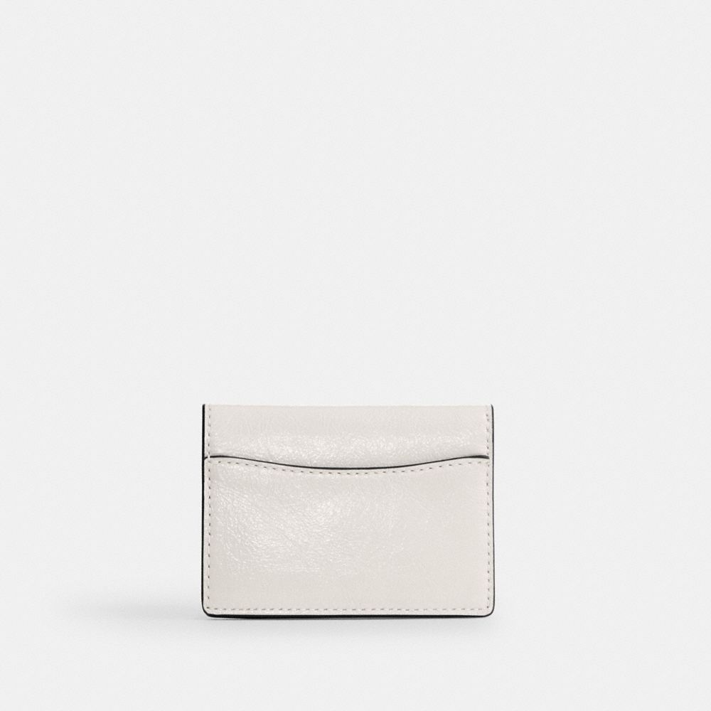 Coach Card Case With Charms Silver/Chalk