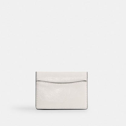 Coach Card Case With Charms Silver/Chalk