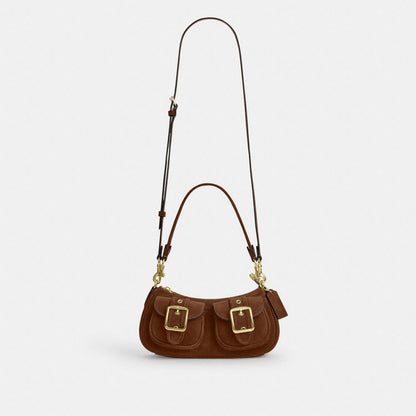 Coach Ashton Shoulder Bag Gold/Warm Brown