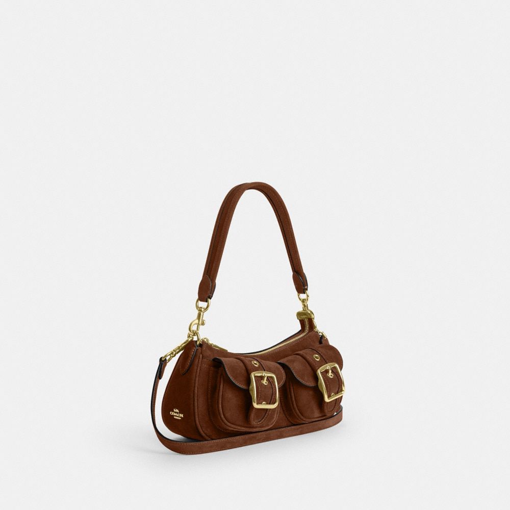 Coach Ashton Shoulder Bag Gold/Warm Brown