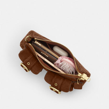 Coach Ashton Shoulder Bag Gold/Warm Brown