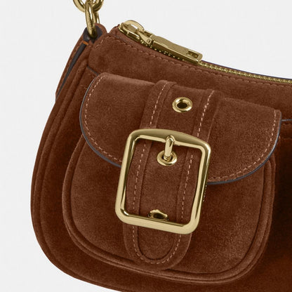 Coach Ashton Shoulder Bag Gold/Warm Brown