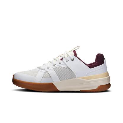 On The Roger Clubhouse Pro White Maroon Kids