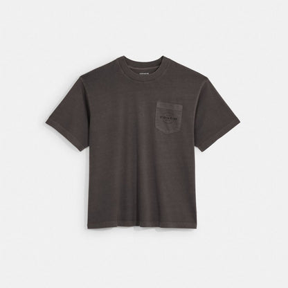 Coach Pocket T Shirt Smoke