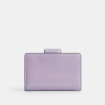 Coach Medium Corner Zip Wallet Gold/Lilac