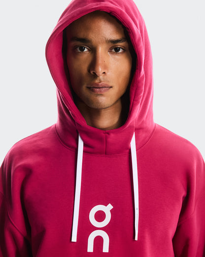 On Club Hoodie Grenadine