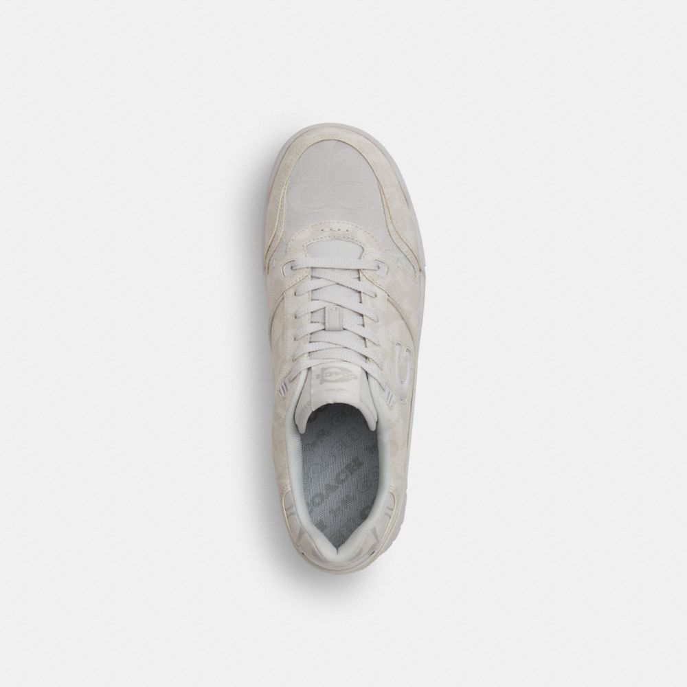 Men's Coach Soho Sneaker In Signature White
