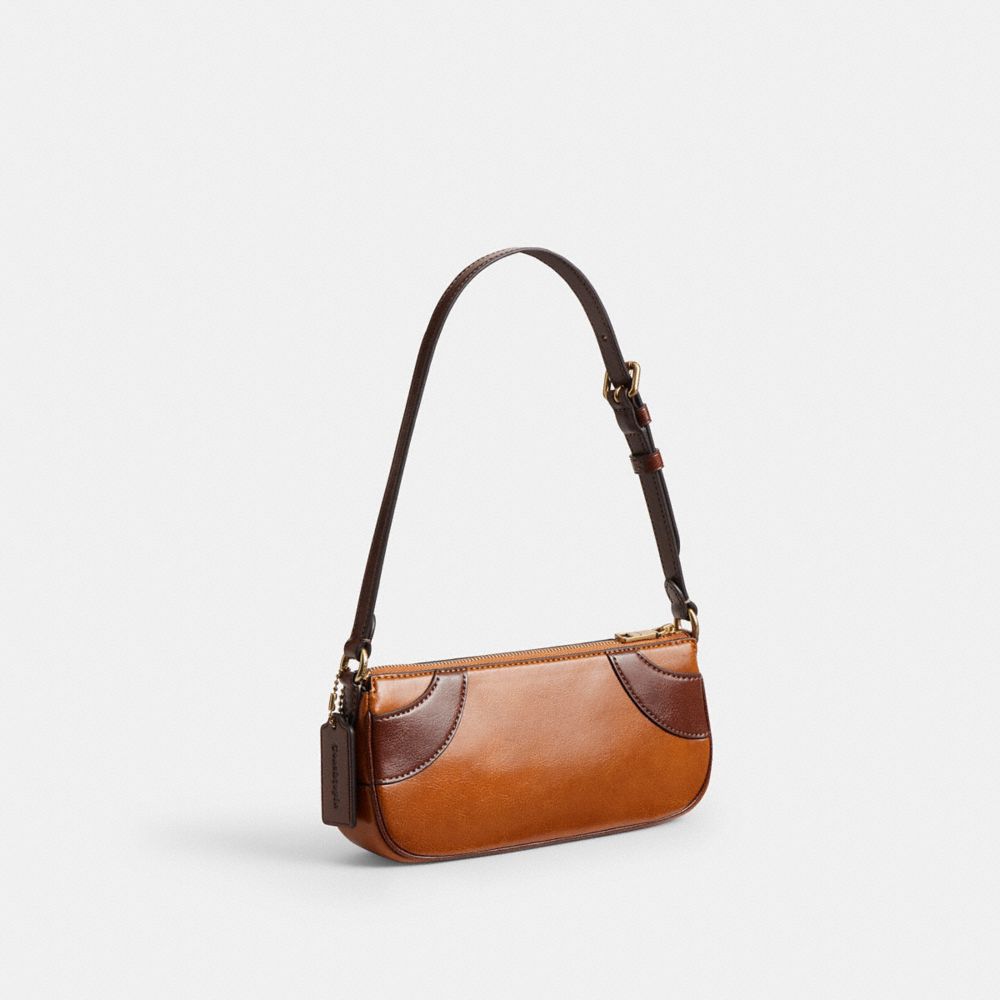Coach Bowling Small Shoulder Bag Tan Saddle