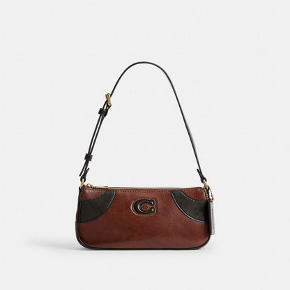 Coach Bowling Small Shoulder Bag Redwood/Black