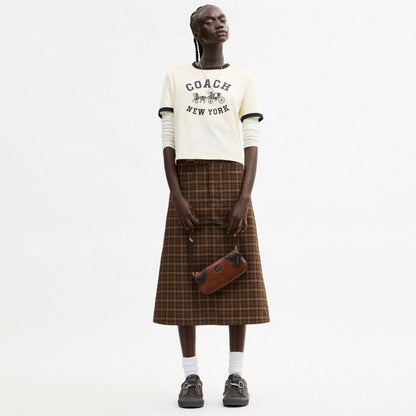 Coach Bowling Small Shoulder Bag Redwood/Black
