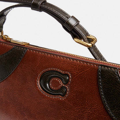 Coach Bowling Small Shoulder Bag Redwood/Black